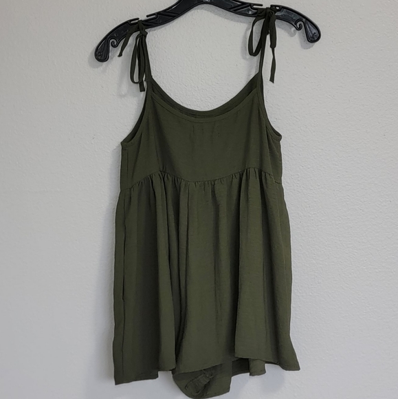 Urban Outfitters Tie-Strap Frock Romper/ XS. - Picture 2 of 12